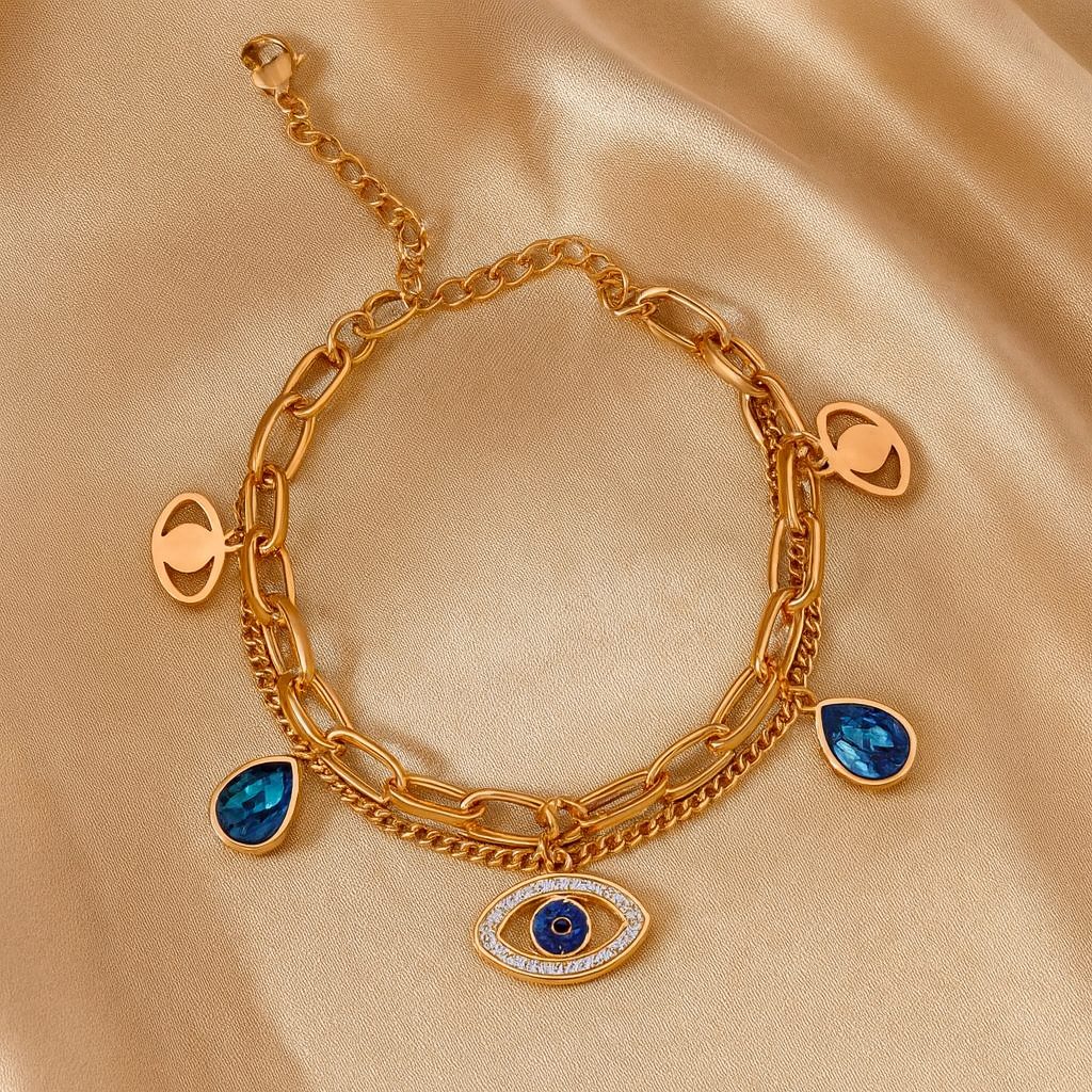 Ocean Aura Charm Bracelet