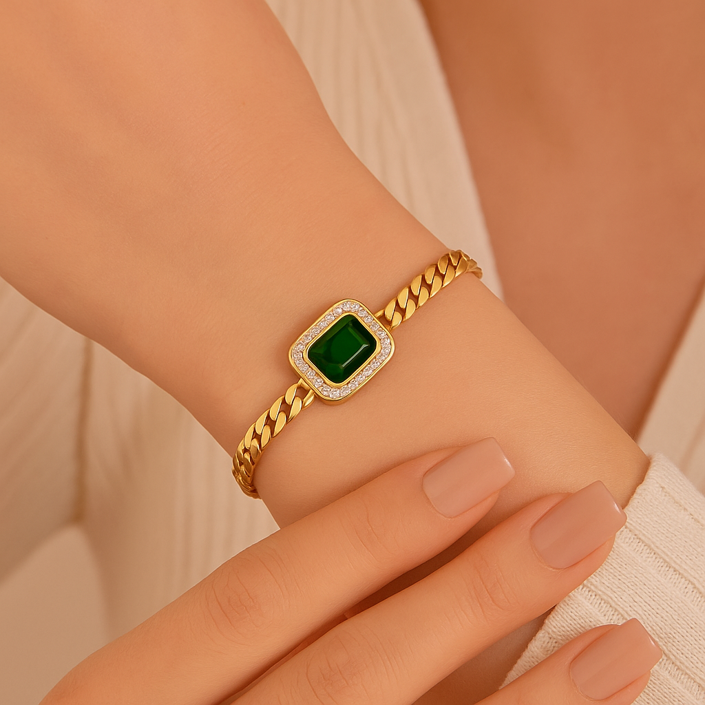 Emerald Grace Bracelet