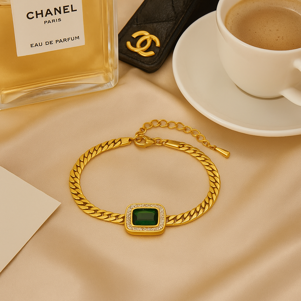 Emerald Grace Bracelet