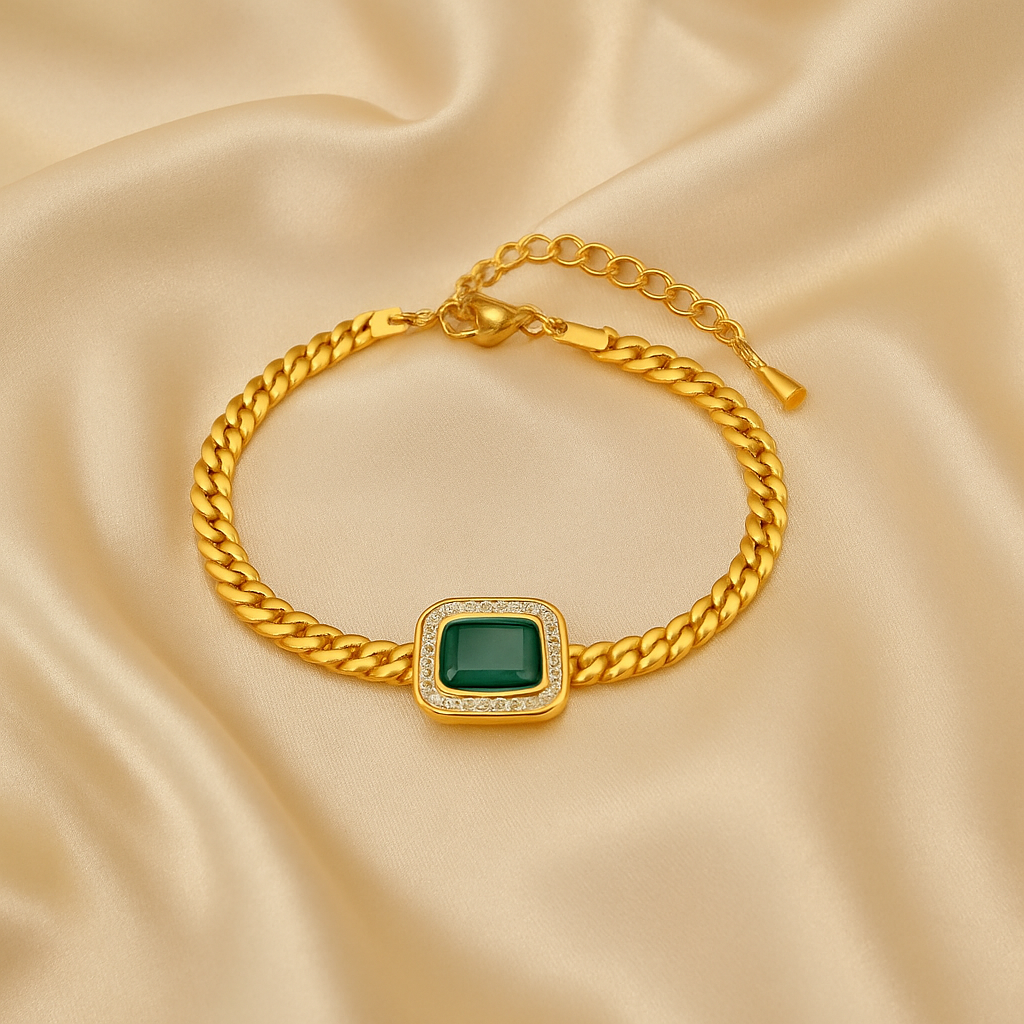 Emerald Grace Bracelet