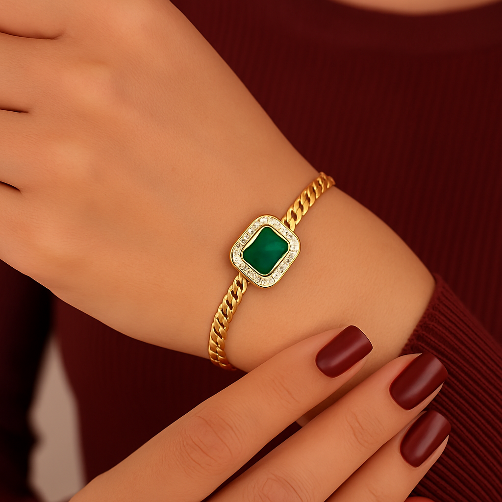 Emerald Grace Bracelet