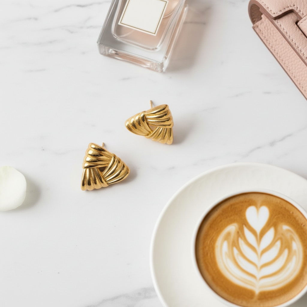 TriLuxe Statement Earrings