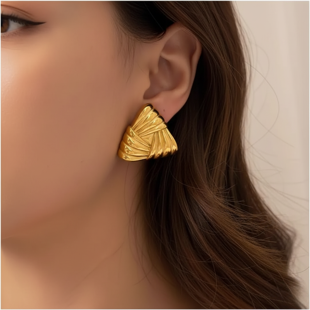 TriLuxe Statement Earrings